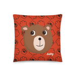 Jolly Bear Charm Pillow