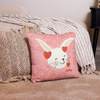 Jolly Love Bunny Pillow