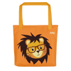 Jolly Roar in Style Lion Tote Bag