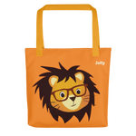 Jolly Roar in Style Lion Tote Bag