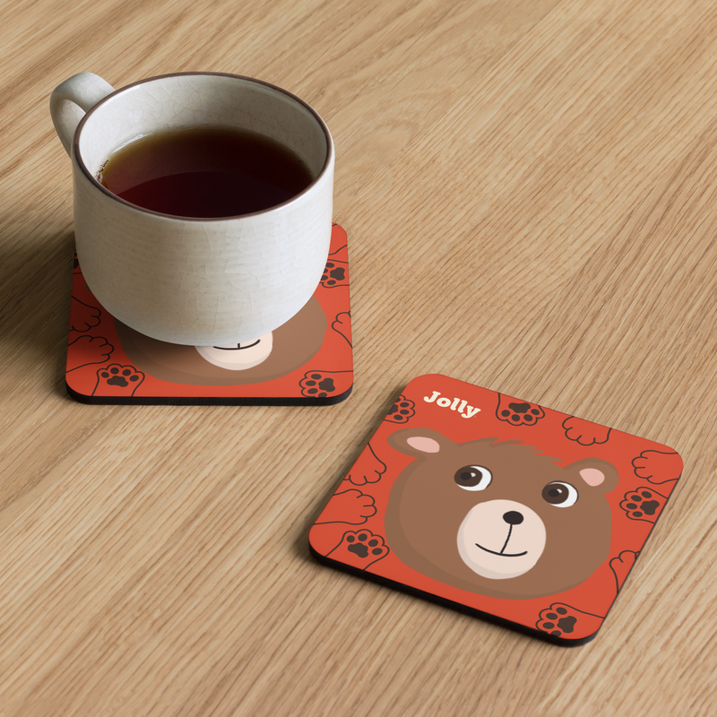 Jolly Bear Charm Coaster