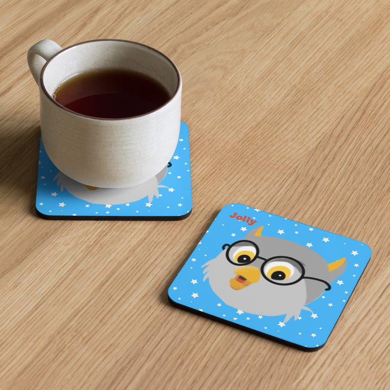 Jolly Wise Owl Coaster