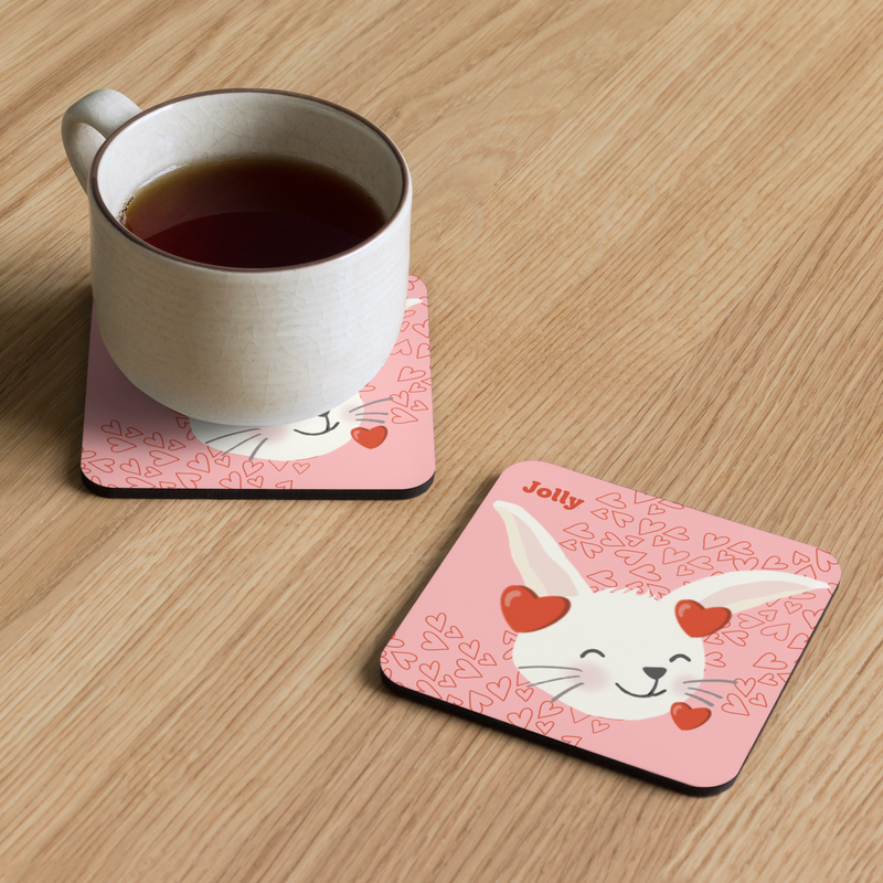 Jolly Love Bunny Coaster