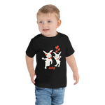 Jolly Hearts Galore Bunny Toddler Short Sleeve Tee