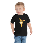 Jolly Glimmer Giraffe Toddler Short Sleeve Tee