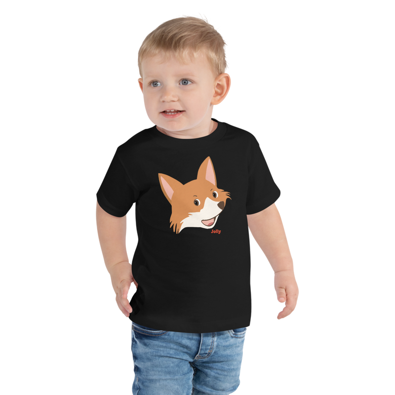 Jolly Curious Fox Toddler Short Sleeve Tee