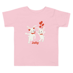 Jolly Hearts Galore Bunny Toddler Short Sleeve Tee