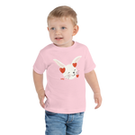 Jolly Love Bunny Toddler Short Sleeve Tee