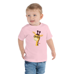 Jolly Glimmer Giraffe Toddler Short Sleeve Tee