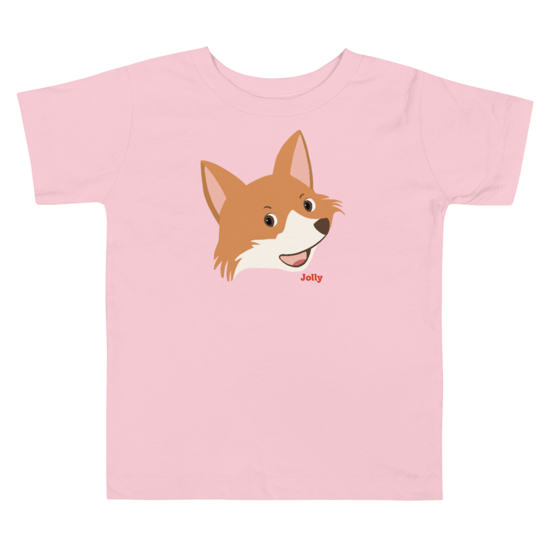 Jolly Curious Fox Toddler Short Sleeve Tee