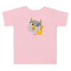 Jolly Thumbs Up Owl Toddler Short Sleeve Tee