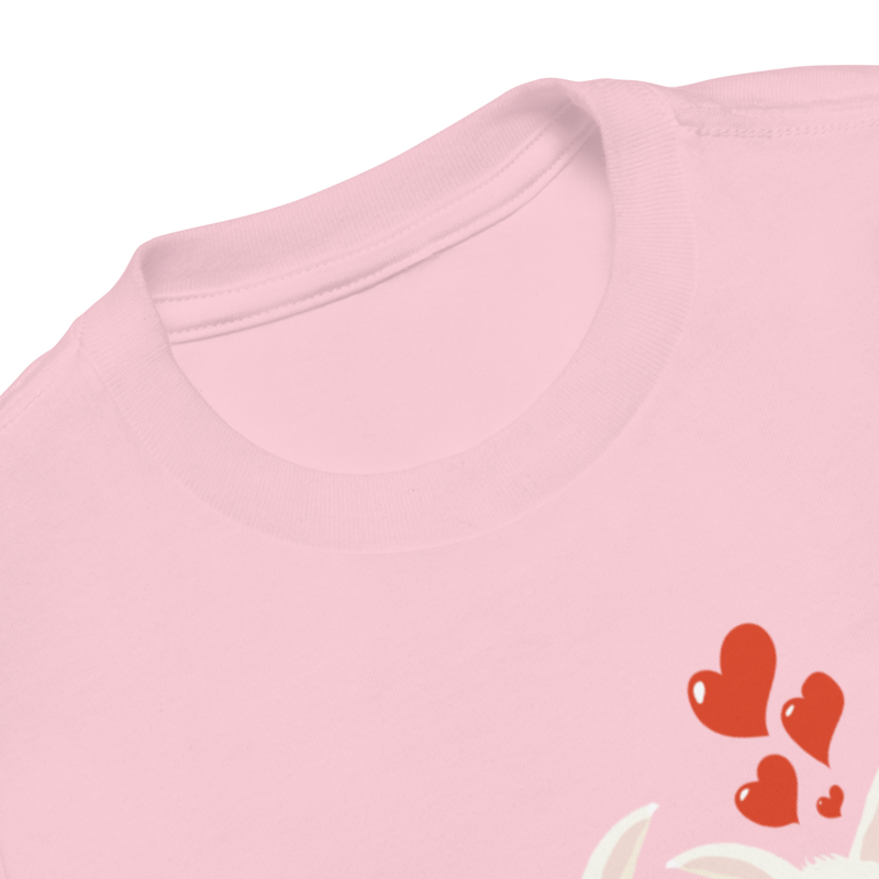 Jolly Hearts Galore Bunny Toddler Short Sleeve Tee