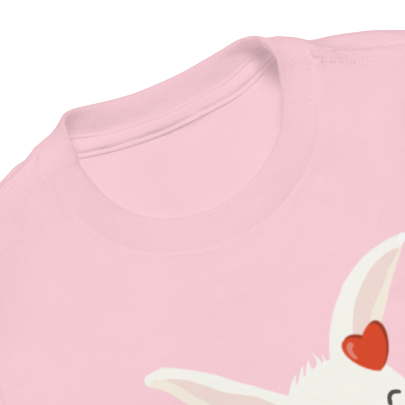 Jolly Love Bunny Toddler Short Sleeve Tee