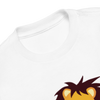 Jolly Smiling Lion Toddler Short Sleeve Tee